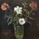 Untitled (Flowers in Green Vase)